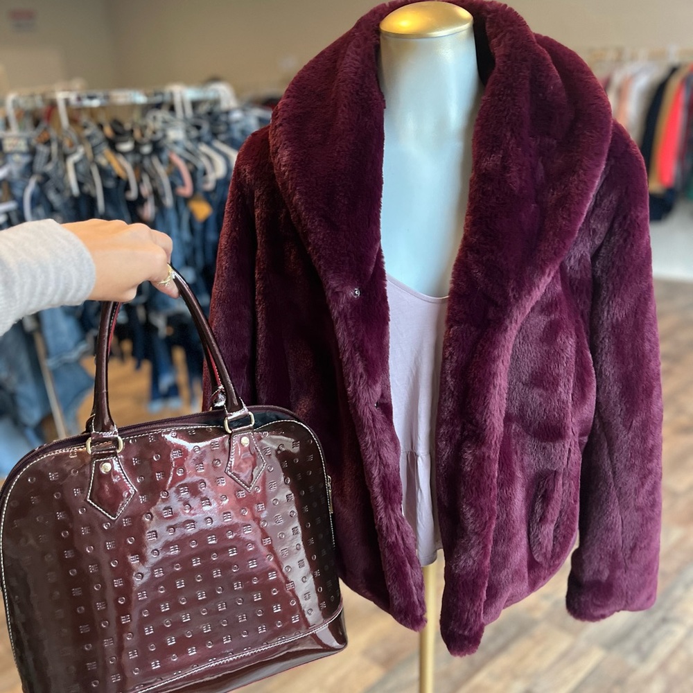 Weather proof mink jacket